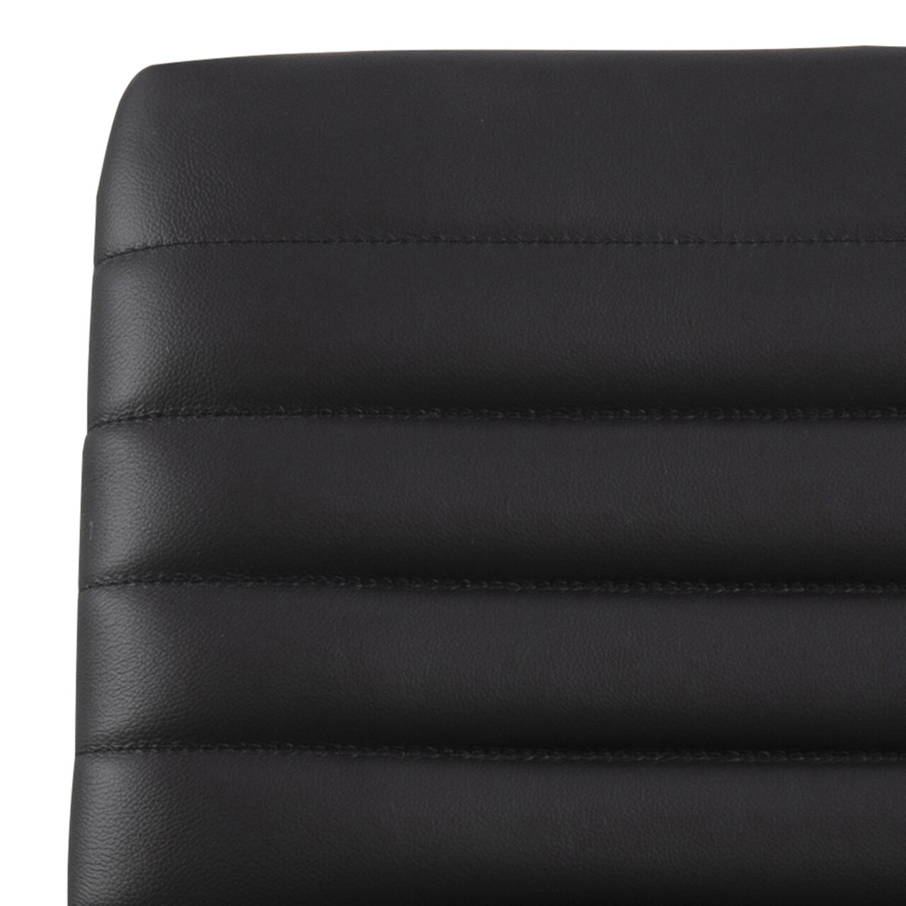 Scaun de birou Winslow, Actona, 51x58x103 cm, rotativ, piele naturala Lido/otel, negru - view 7