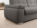 Coltar extensibil dreapta 3 locuri ELTAP, RT-04LO, Sado, 272x192x95 cm, lemn/poliester, gri
