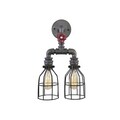 Lustra, Evila Originals, 791EVL2509, Fier, Argintiu / Negru