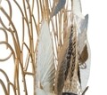 Decoratiune de perete Luxy, Mauro Ferretti, 124.5x55 cm, fier, multicolor