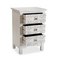 Comoda cu 3 sertare Murillo, Versa, 75 x 30 x 75 cm, lemn,