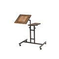 Masuta pentru laptop Glen 768, Sapphire, 67x45.5x87 cm, natural/negru