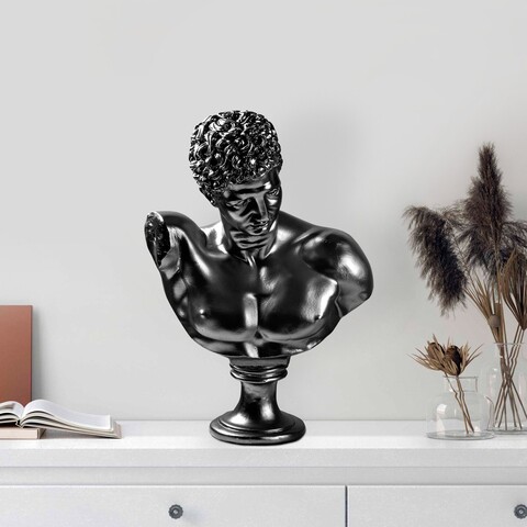 Decoratiune, Yak-042-C, Poliester, Negru