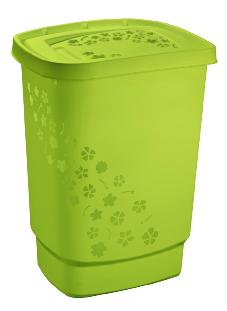 Cos De Rufe Rattan, Jotta, 55 L, Plastic, Verde