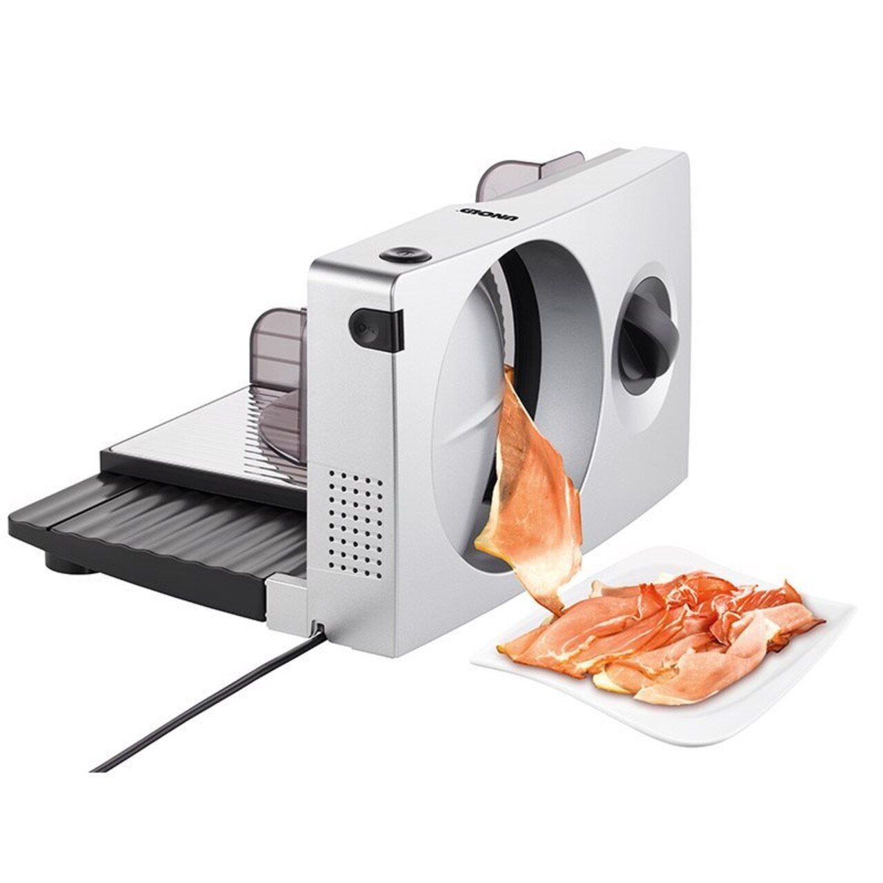 Feliator electric mezeluri, 100W, Curve Silver - Unold - view 3