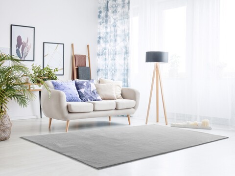 Covor, Loft Liso, 160 x 230 cm, 100% poliester, gri