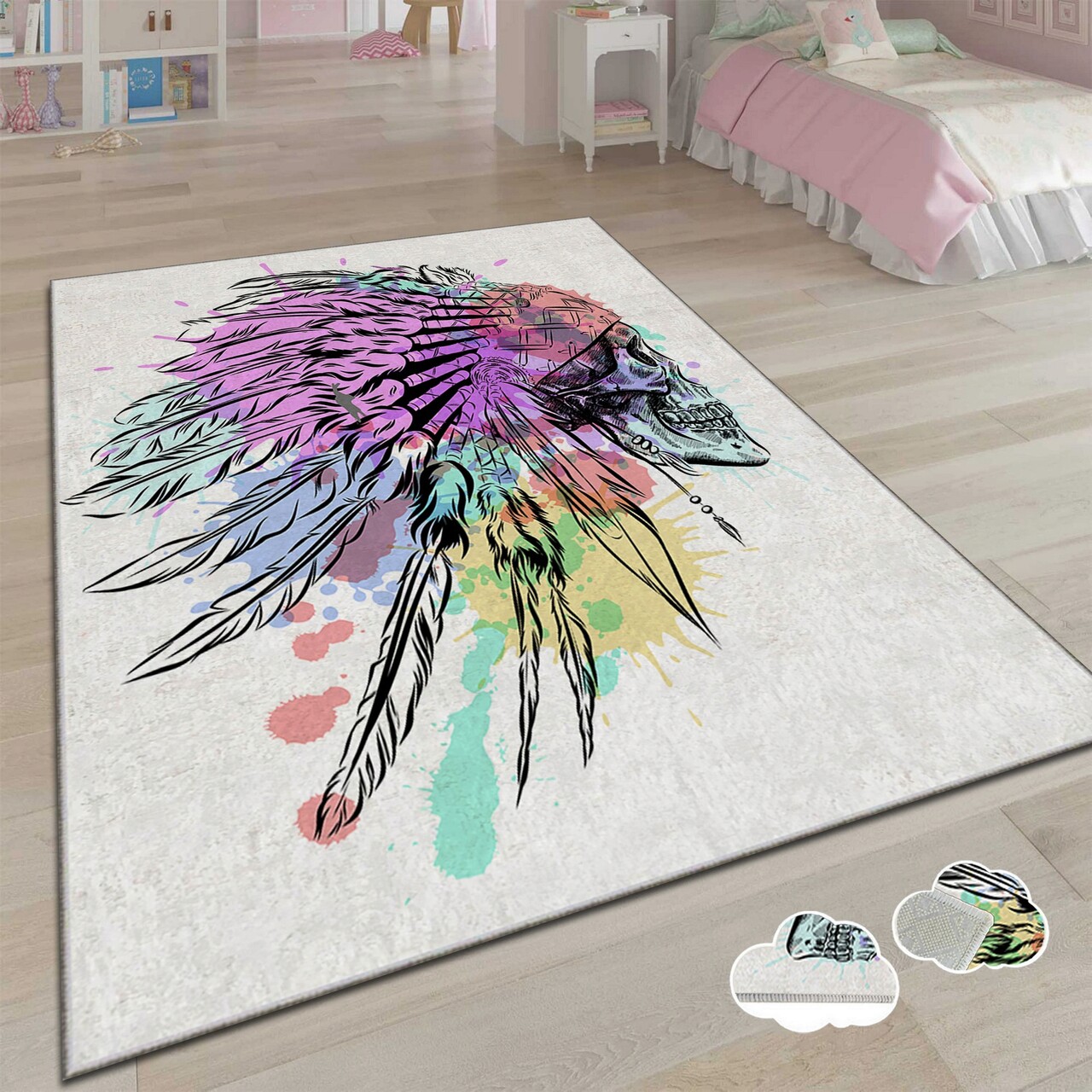 Covor csbrghl-201 160x230 cm Poliester Multicolor