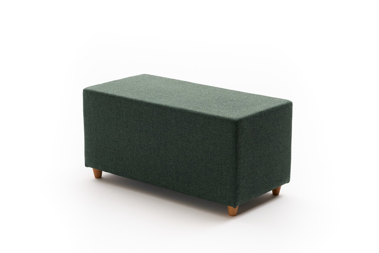 Taburet, Atelier del Sofa, 825BLC5183, Lemn, Verde - view 4