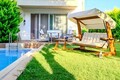 Balansoar de gradina 3 locuri, Swingo, Viva 2400, 237x100x175 cm, Cadru: 100% MID, Bej