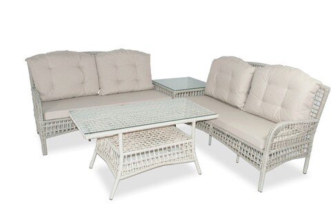 Set mobilier de gradina, Jumilla, Lady Corner, Crem Jumilla