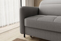 Coltar extensibil dreapta 3 locuri ELTAP, RT-03MAN, Gomsi, 228x165x100 cm, lemn/poliester, gri inchis