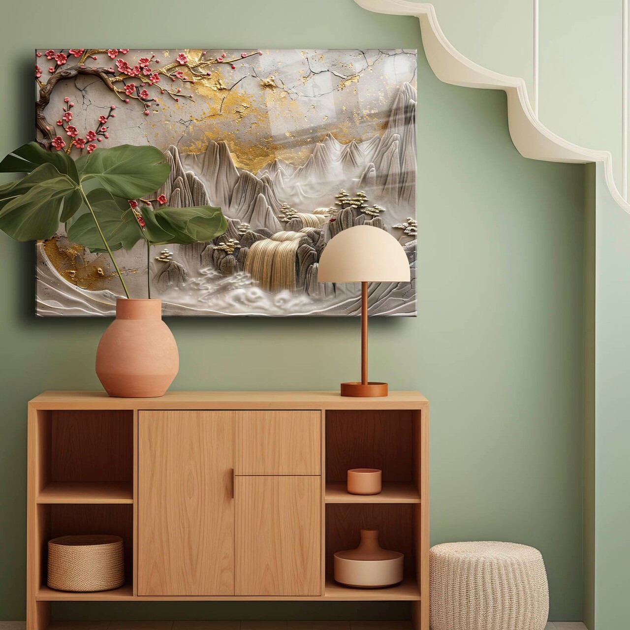 Tablou decorativ, Camtbl-064, 50 x 70 cm, Multicolor - view 2