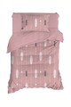 Lenjerie de pat pentru o persoana XXL, Mijolnir, Modena 183MJF22604, 2 piese, bumbac ranforce, multicolor