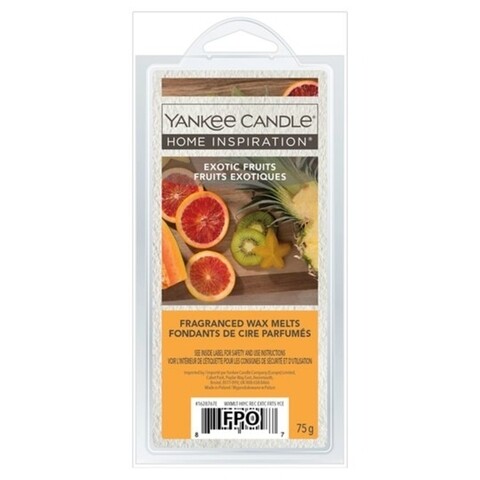 Set 6 bucati ceara parfumata Exotic Fruits, Yankee Candle, fructe exotice