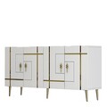 Consola, Olivia, Line KB150, Alb/Auriu