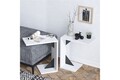 Masuta, Elegance, Zoey, Alb/Negru