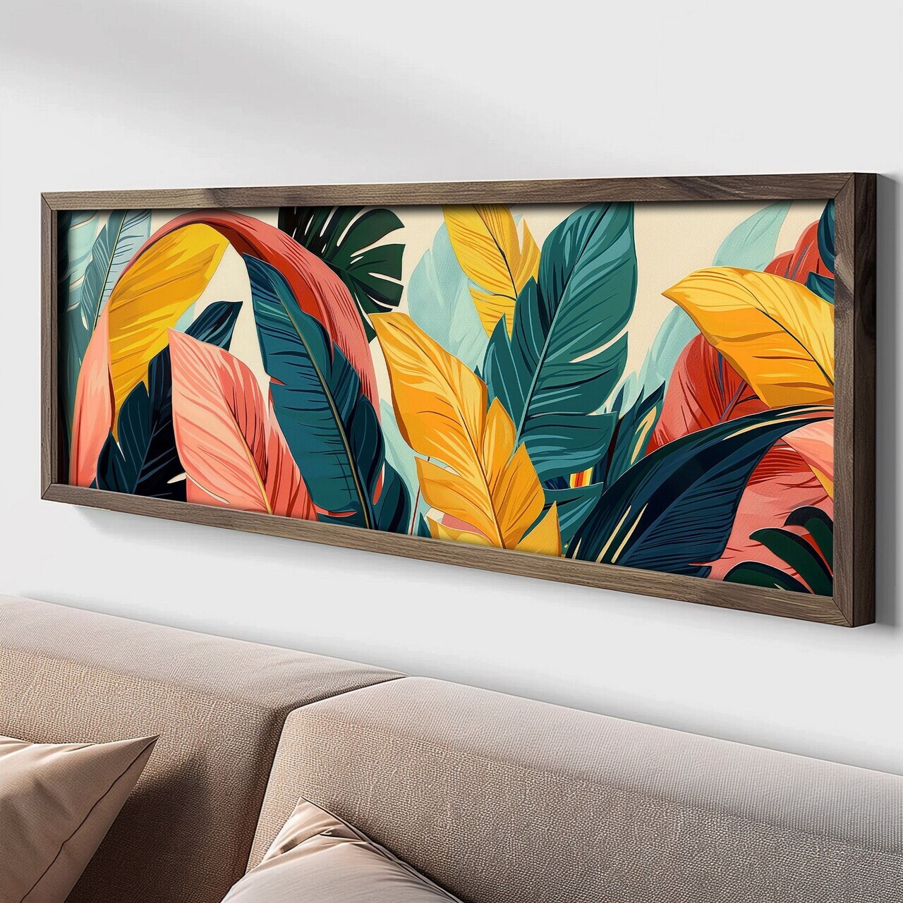 Tablou decorativ, LAC005-150, MDF, Lemn masiv, Multicolor