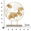 Decoratiune Little Leaf, Mauro Ferretti, 50x12.5x64 cm, fier, auriu