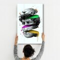 Tablou decorativ, CAM-1092, Dimensiuni: 46 x 72 cm, Multicolor
