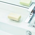 Savoniera iDesign, 12x8.5x2 cm, plastic, transparent