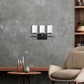 Aplica de perete, Fulgor, 942FLG2211, Metal, Negru
