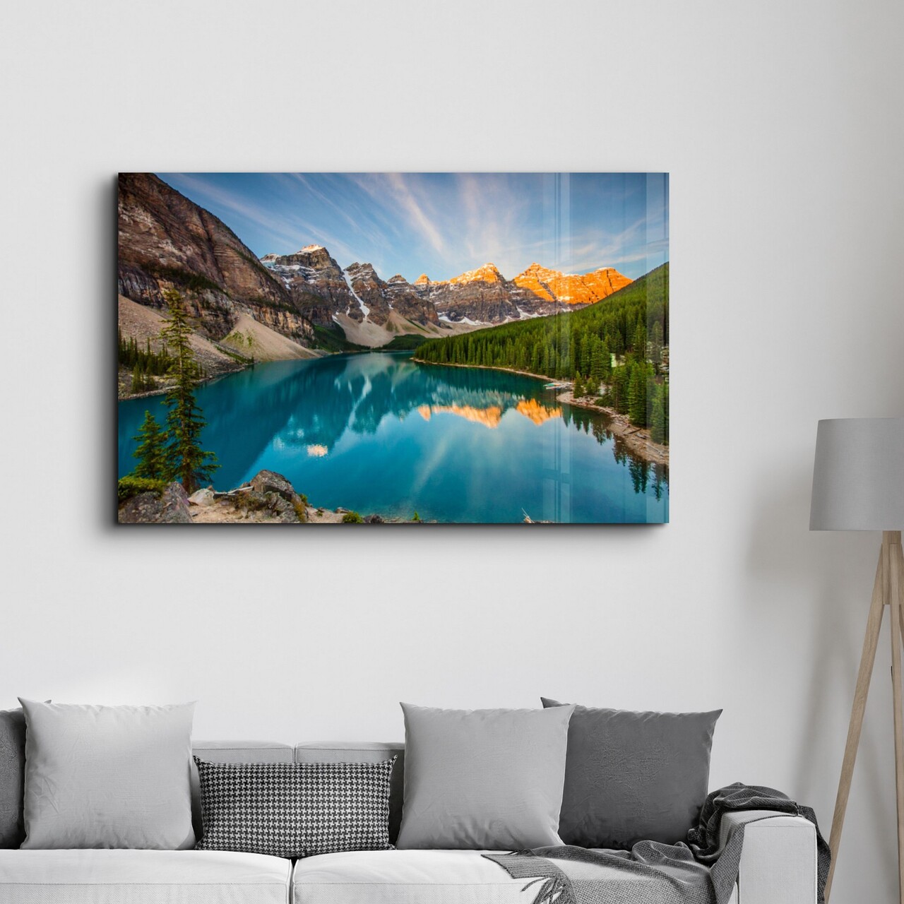 Tablou decorativ, OGLS-1100, Dimensiuni: 46 x 72 cm, Multicolor - view 3