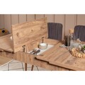 Set masa extensibila si 4 scaune, Vella, Vina 0701, PAL, Pin Atlantic / Antracit