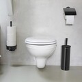 Suport hartie igienica, Brabantia, ReNew, 13.2x1.7x12.3 cm, otel, negru mat