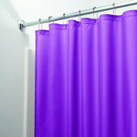 Perdea de dus poly, idesign, 183x183 cm, poliester, mov