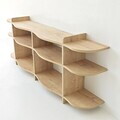 Consola, Hanah Home, Flusso, 170x65x30 cm, PAL, Maro