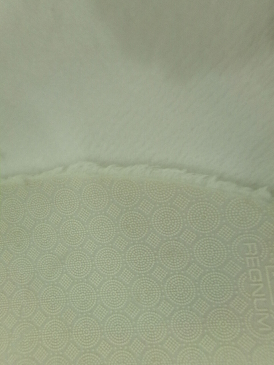 Covor (150 cm) Oval Plush Alb