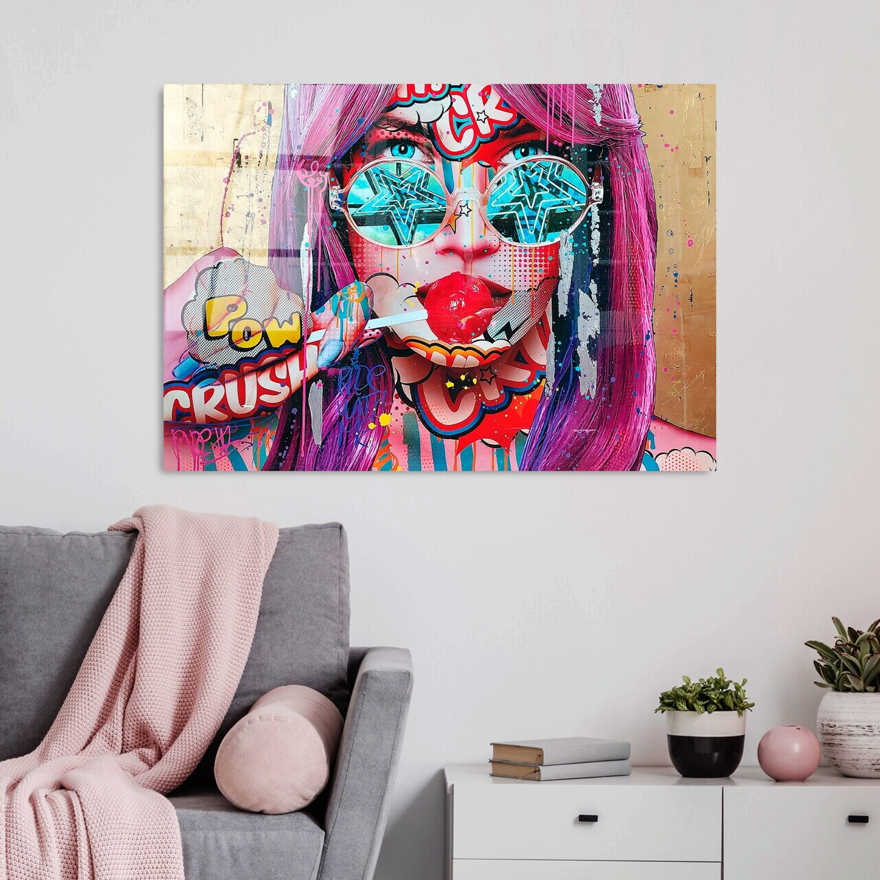 Tablou decorativ, UV-719 70 x 100, 70 x 100 cm, Multicolor — imaginea 3