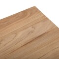 Set masa si scaune 3 piese Hudson Light, Versa, 105.5 x 50 x 85 cm, metal/MDF