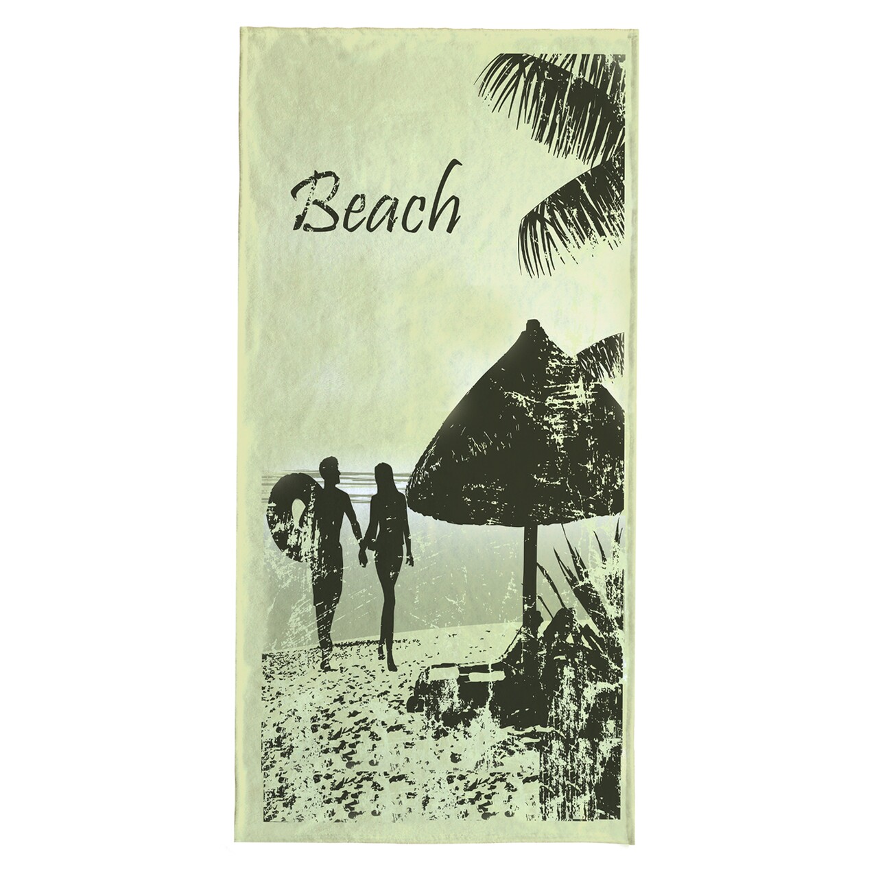 Prosop De Plaja Vintage Beach, Oyo Concept, 70x140 Cm, Policoton, Multicolor