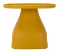 Masuta de cafea Gea, Mauro Ferretti, 48x48x38 cm, plastic, galben