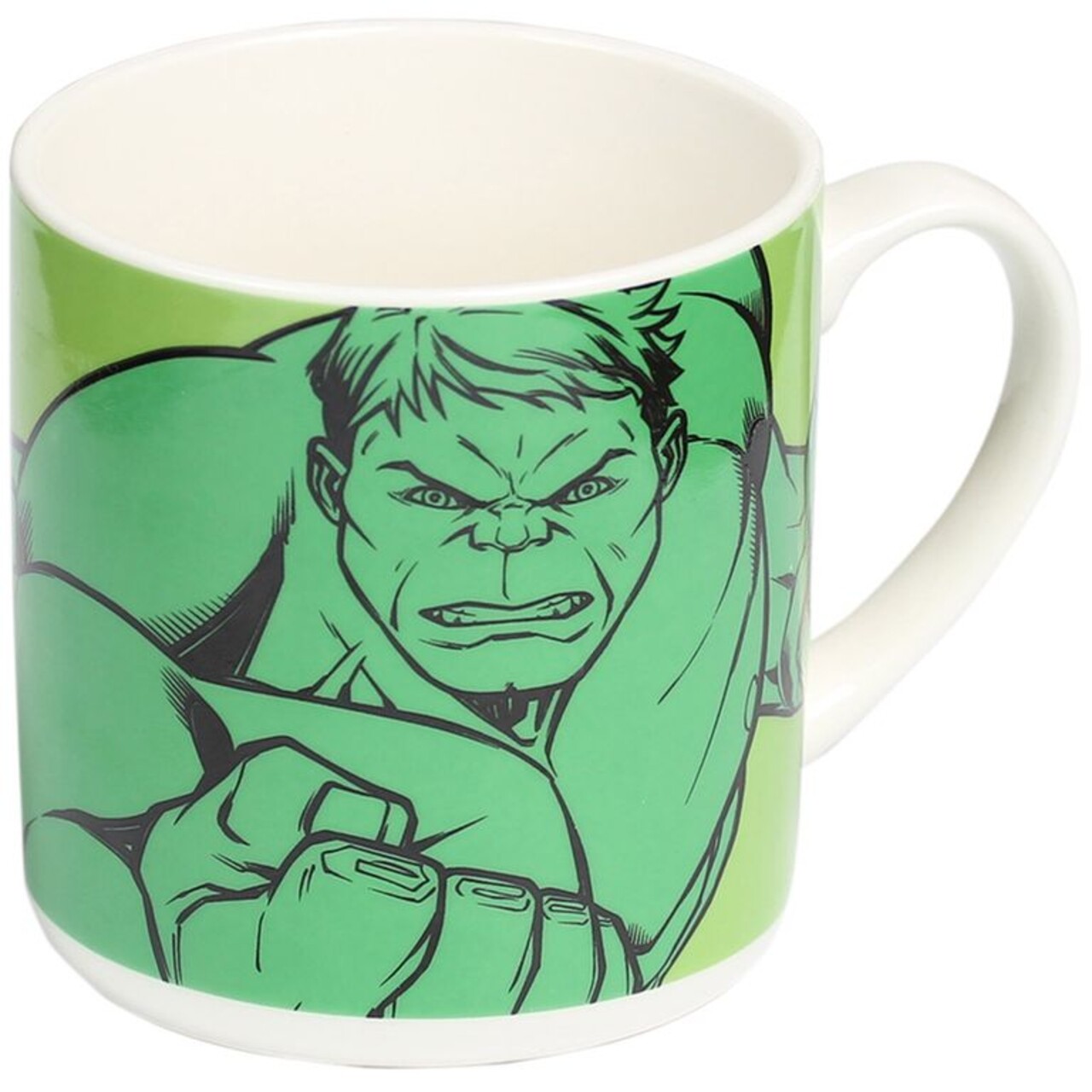 Cana Avengers Hulk, Marvel, 320 Ml, Portelan, Verde