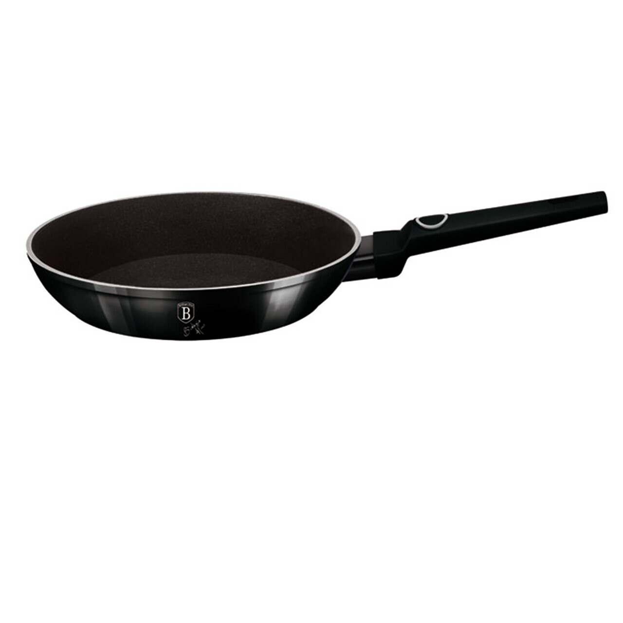 Tigaie Berlinger Haus, Black Vantage, 28 cm, 2.4 L, aluminiu forjat, negru lucios - imagine 3