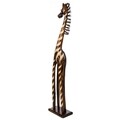 Decoratiune, Zebra, Creaciones Meng, 80 cm, lemn de arbore de matase