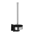 Suport role rezerva hartie igienica, Brabantia, Profile Brilliant Steel, 15.5x14x38.3 cm, otel, argintiu