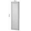 Oglinda decorativa, Siam, Neom, 40x120x2.2 cm, MDF , Alb