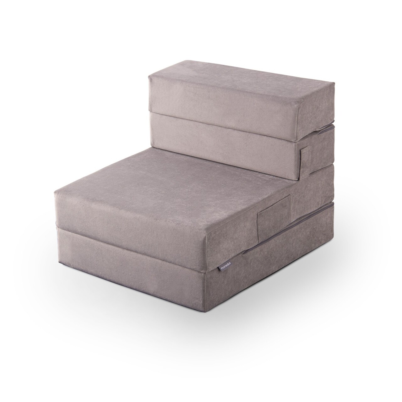 Fotoliu extensibil, Atelier del Sofa, 363SLD1135, Textil, Gri deschis - view 8