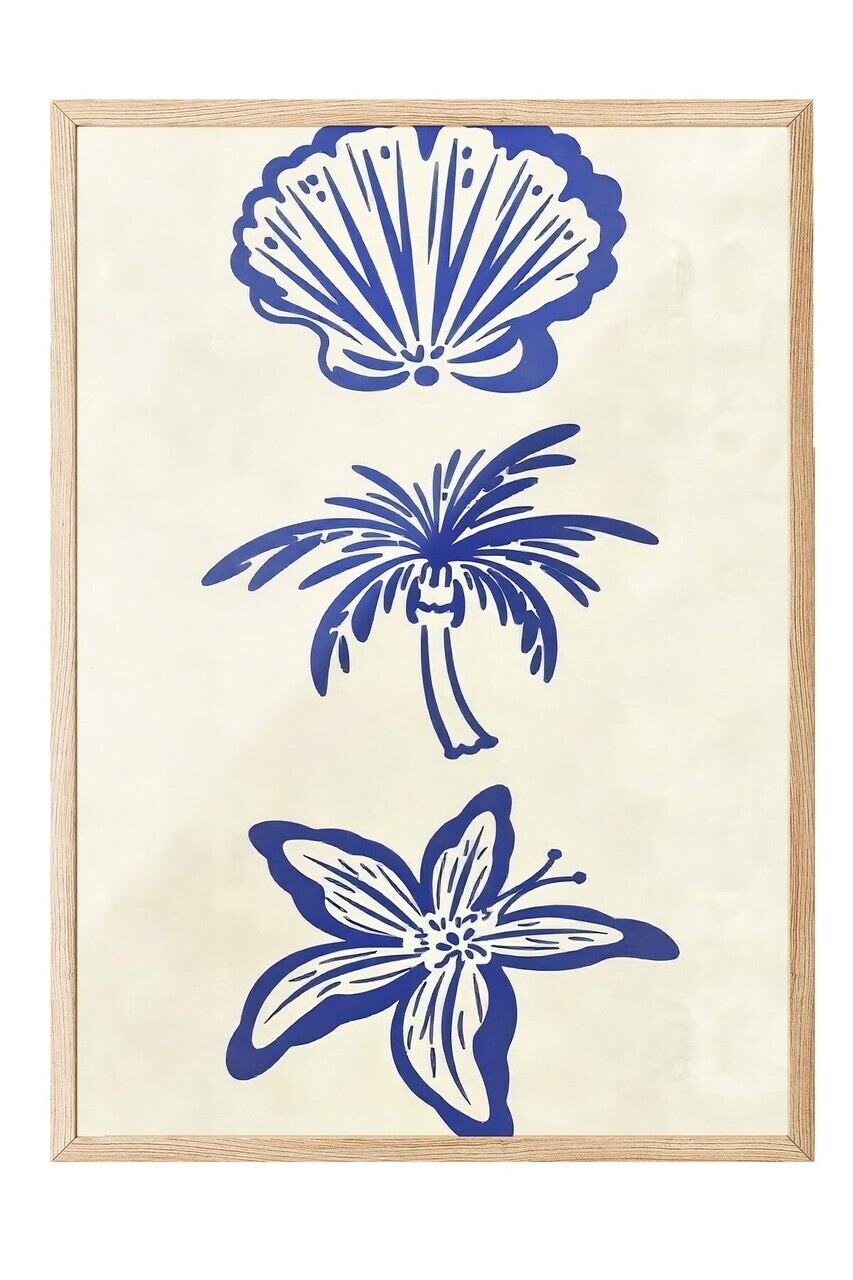 Tablou decorativ, 109735, Lemn masiv, Sticla PVC, Multicolor - view 2