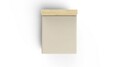 Cearceaf de pat cu elastic, 160x200 cm, 100% bumbac ranforce, Beverly Hills Polo Club, Cream, crem
