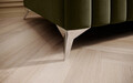 Bancheta, ELTAP, PU-LAU-33NU, Laurence, 132x64x36 cm, poliester, verde olive
