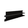 Masuta, Inarch, Mela, 180x52x22 cm, 100% PLANCĂ DE PARTICLE ȘI METAL CU MELAMINĂ , Antracit
