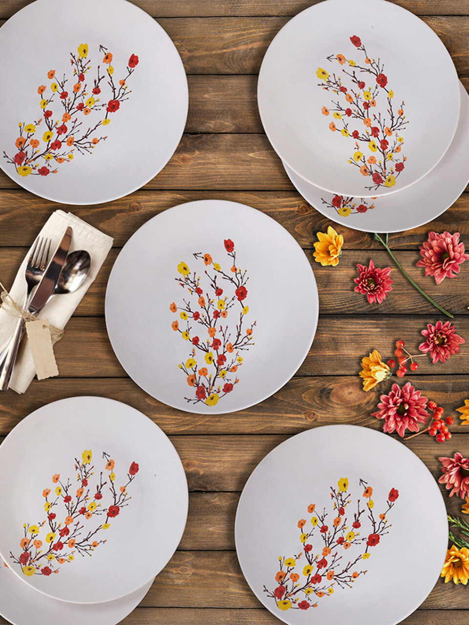 Set platouri servire, Keramika, 275KRM1281, Ceramica, Multicolor