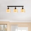 Lustra Kemer N-267, Noor, 68 x 24 cm, 3 x E27, 100W, negru