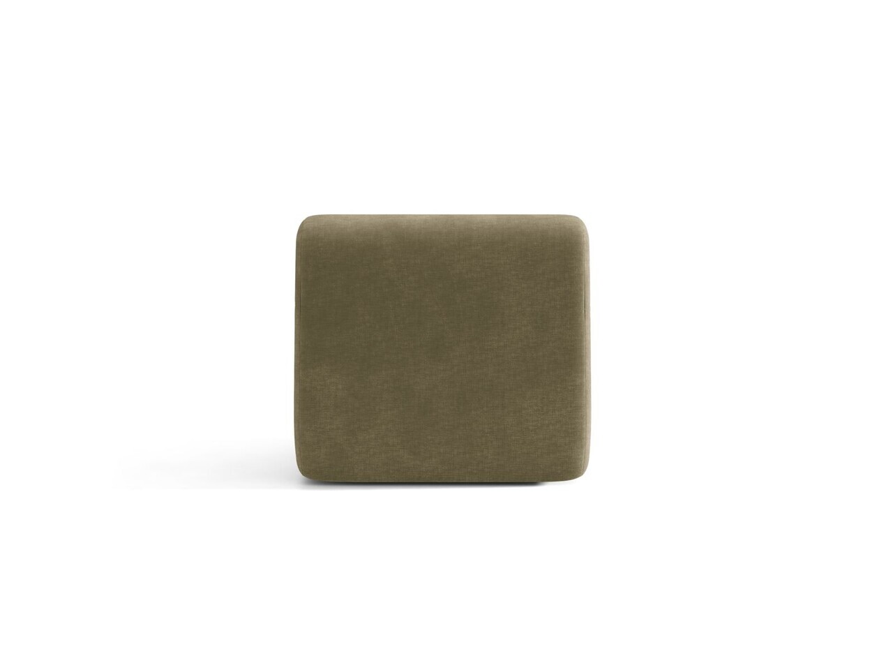 Modul canapea 1 loc fara cotiere, Neo, Micadoni Home, 85x100x83 cm, tesatura Chenille, verde oliv deschis — imaginea 4