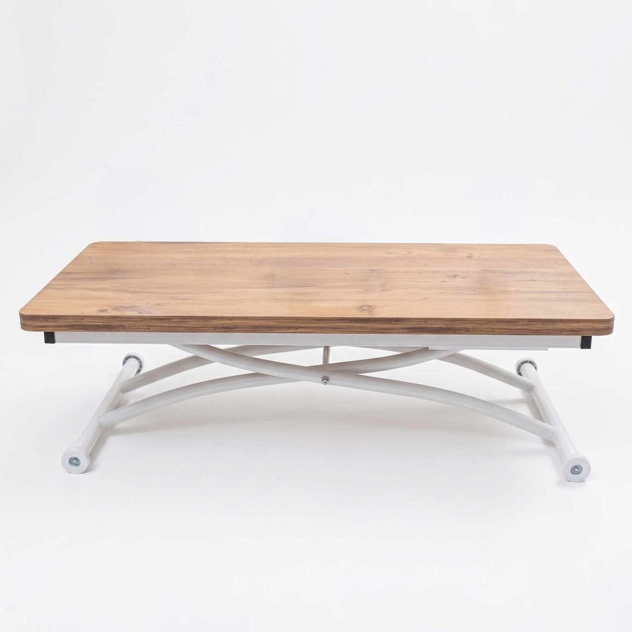 Masuta de cafea, Hanah Home, Juppo Ext, MDF, Pin / Alb — imaginea 5
