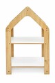 Raft universal, Hanah Home, Multipurpose Shelves 2, 50x80x30 cm, Natural / Alb / Galben